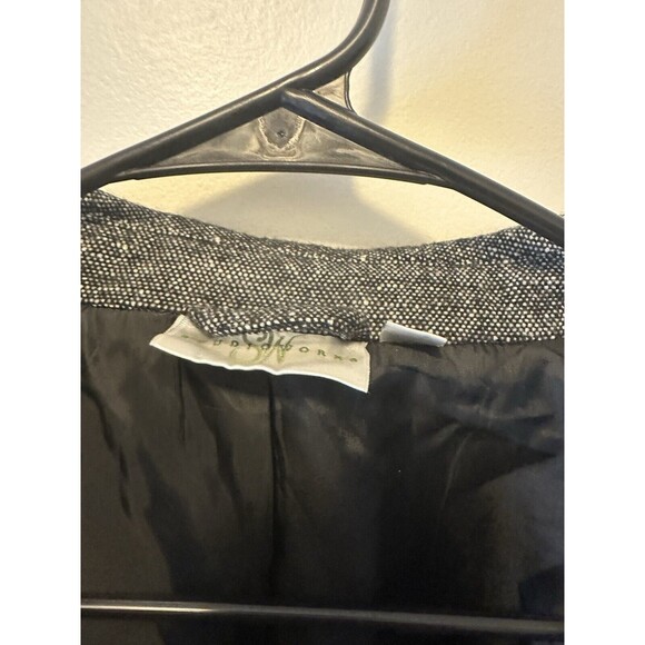 Studio Works Medium Suit Jacket Office Gray Double Breasted Buttons - Picture 3 of 4